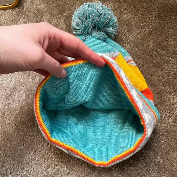 L.L. Bean Multicolor Pom-Pom Hat - Picture 3 of 4